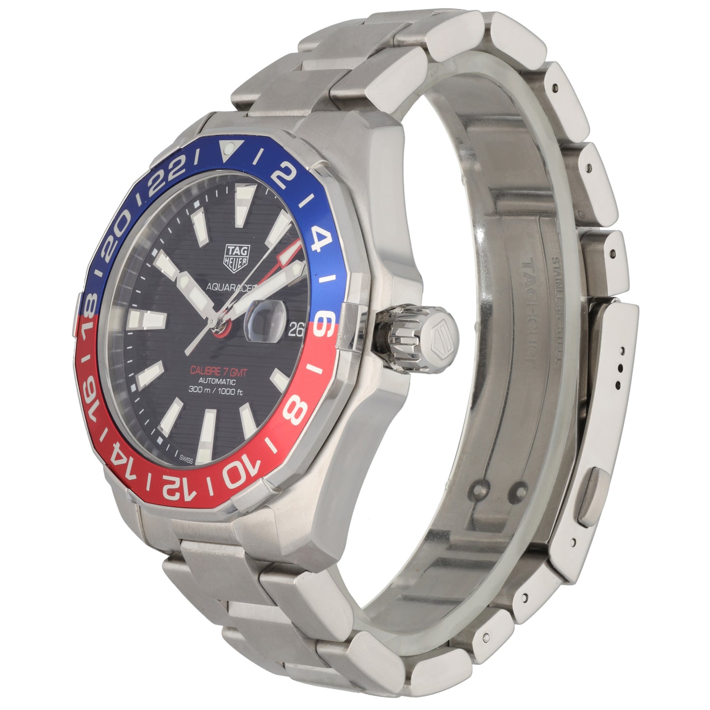 Tag Heuer Aquaracer WAY201F 43mm Stainless Steel Watch