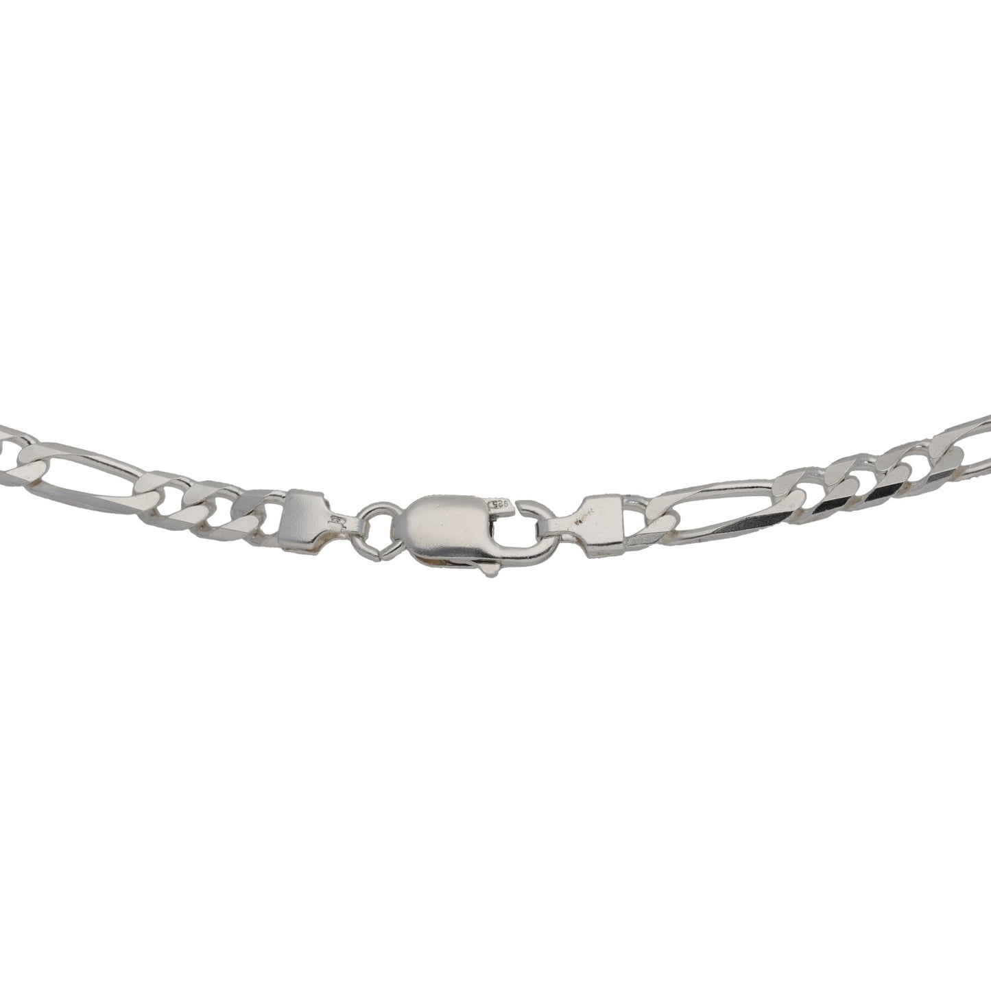 Sterling Silver Figaro Chain 20"