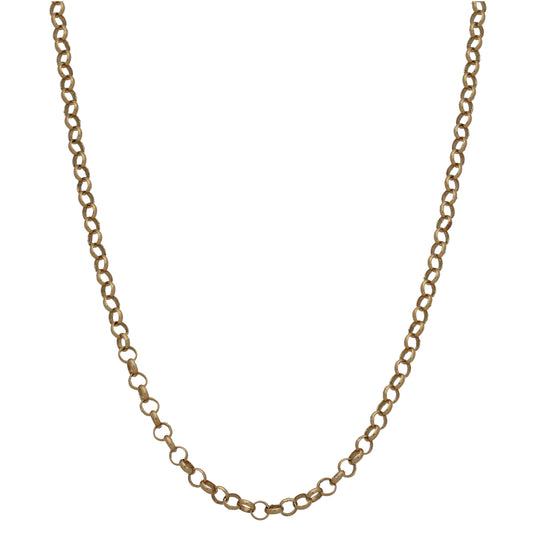 9ct Gold Belcher Chain 24"