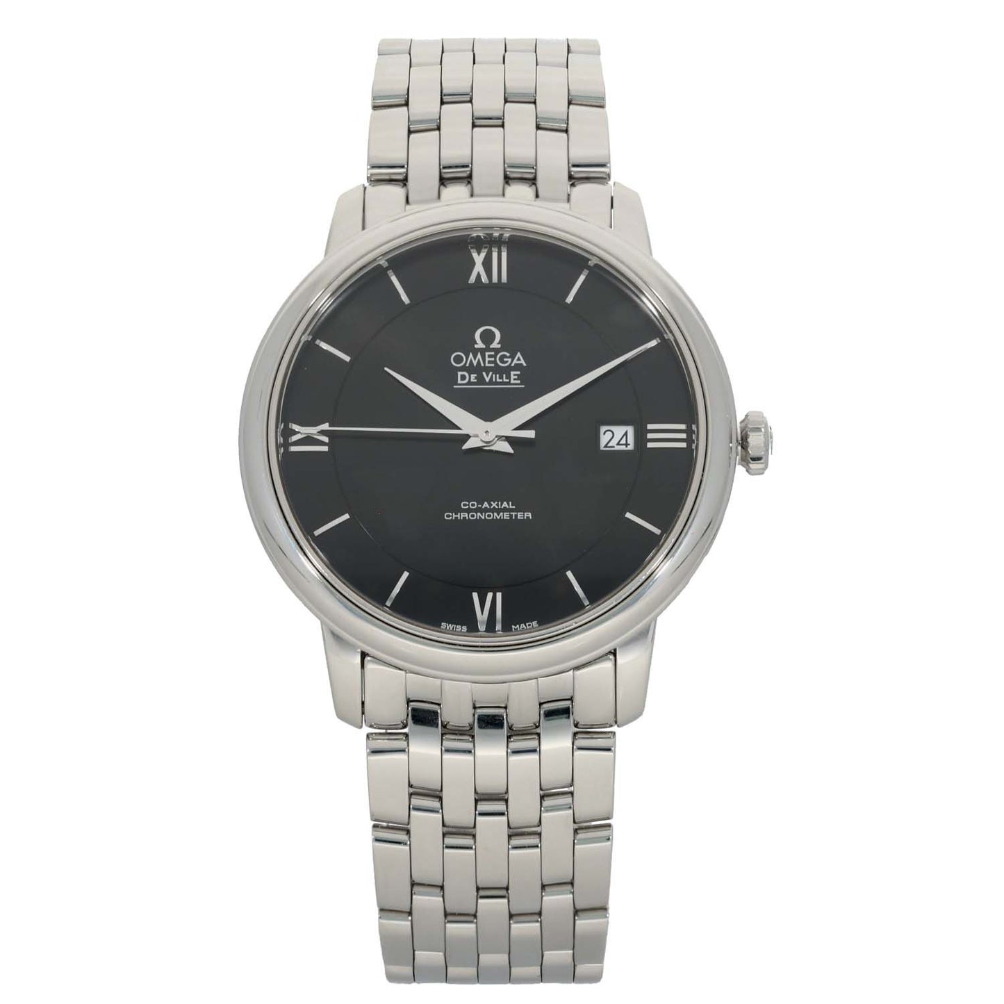 Omega De Ville Prestige 424.10.40.20.01.001 39.5mm Stainless Steel Watch