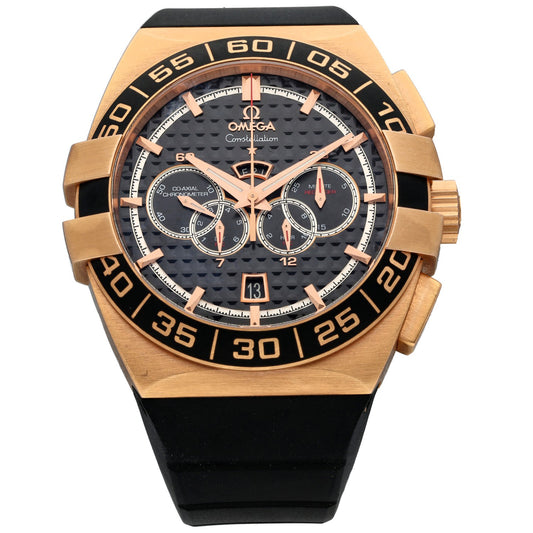 Omega Constellation Double Eagle 121.62.44.52.01.001 44mm Rose Gold Watch