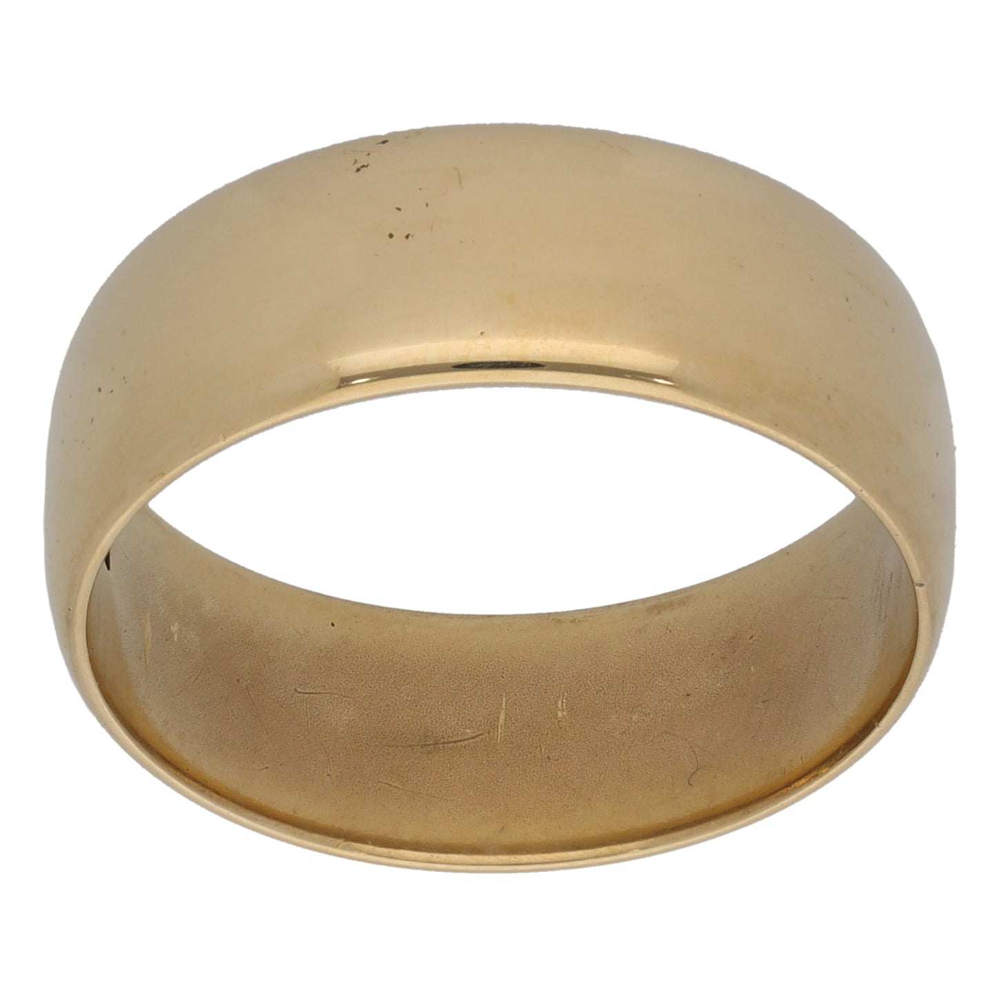 9ct Gold Plain Wedding Ring Size T