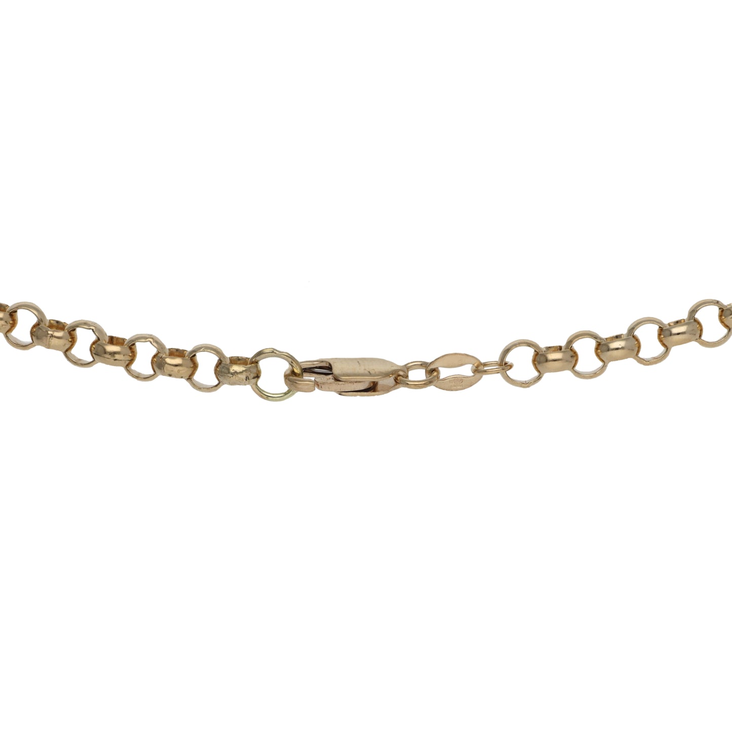 9ct Gold Belcher Chain 22"