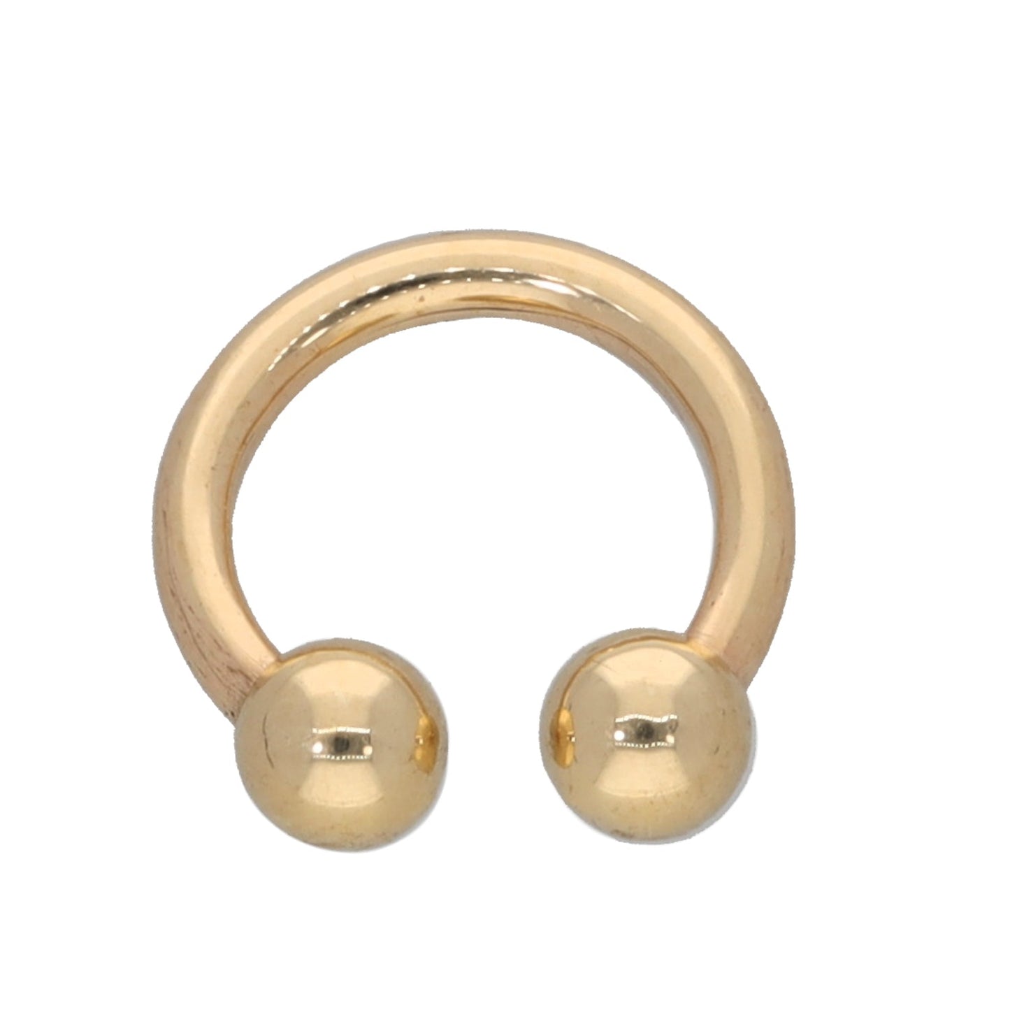 9ct Gold Bull Ring Piercing (Eyebrow, Ear & Nose)