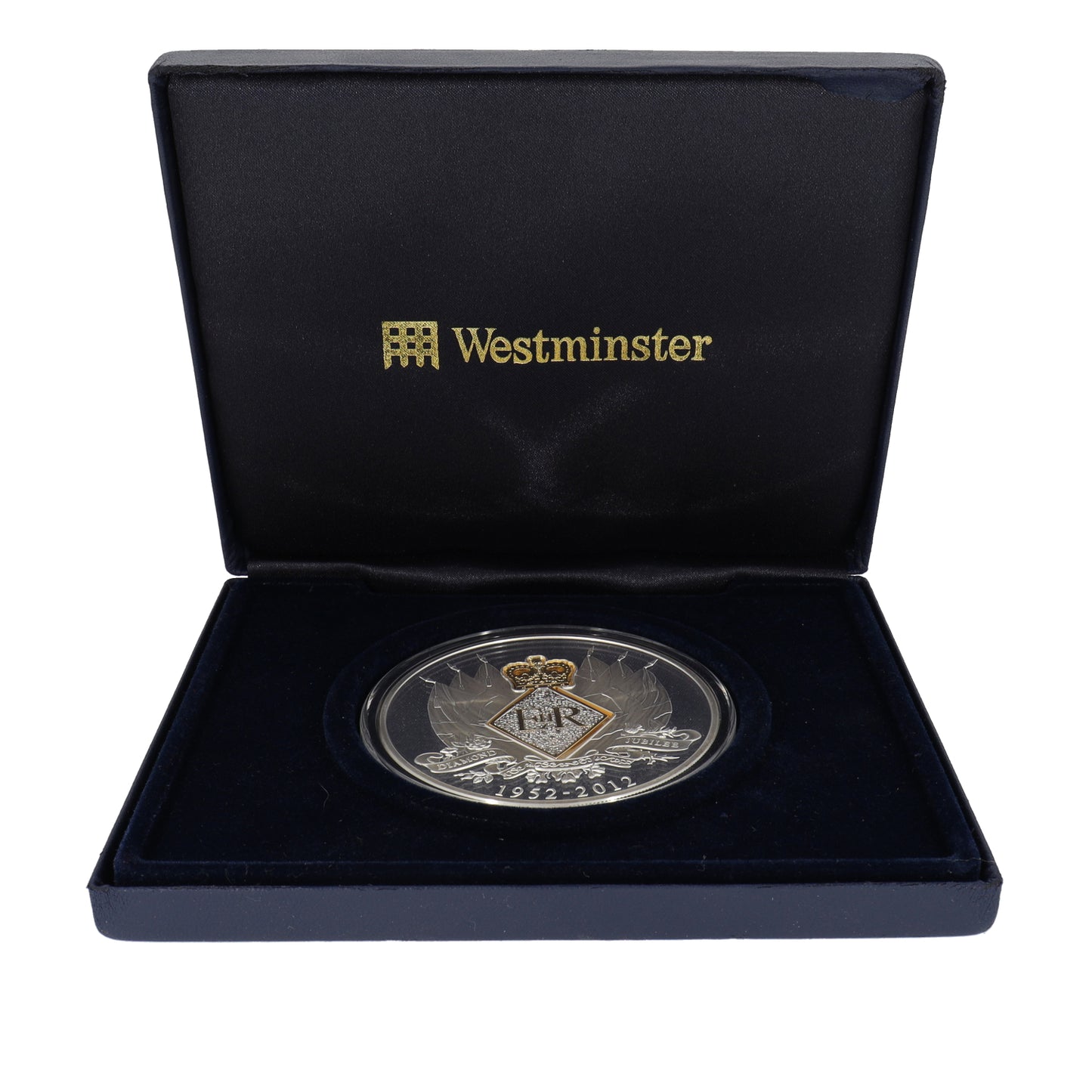 Silver Westminster Diamond Jubilee 5 OZ Coin 2012