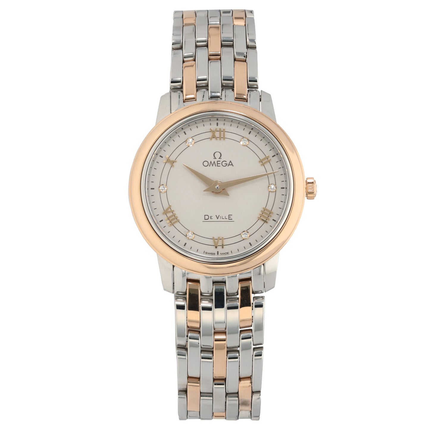 Omega De Ville Prestige 424.20.27.60.52.003 27.4mm Bi-Colour Watch