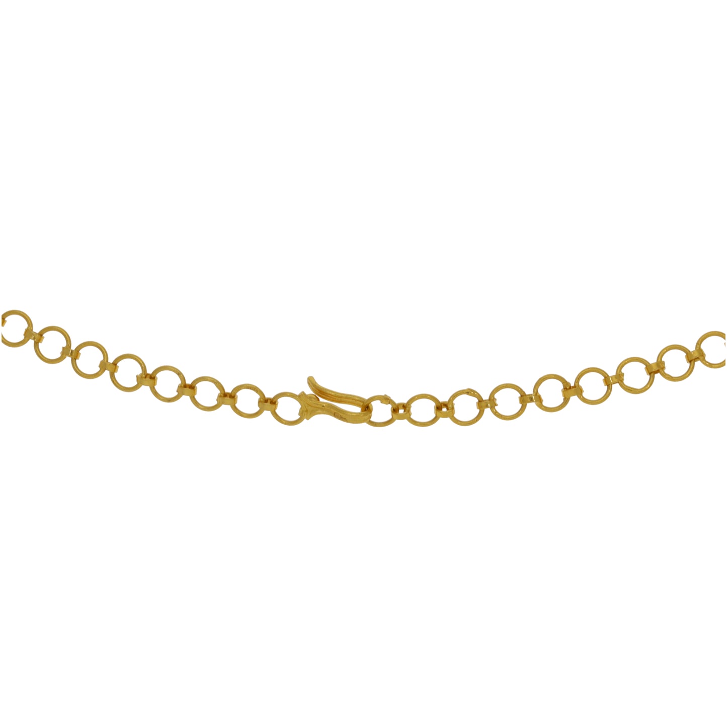 22ct Gold Fancy Necklace 14"
