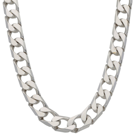 Sterling Silver Curb Chain 24"