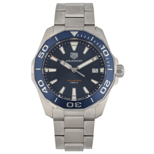 Tag Heuer Aquaracer WAY111C 41mm Stainless Steel Watch