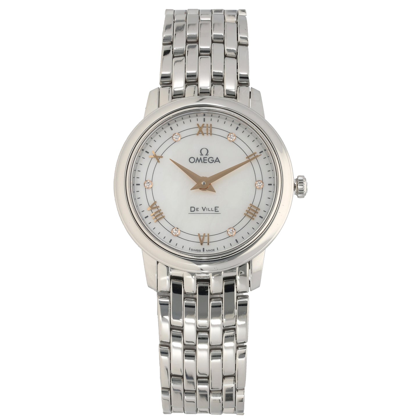 Omega De Ville Prestige 424.10.27.60.55.001 27.4mm Stainless Steel Watch