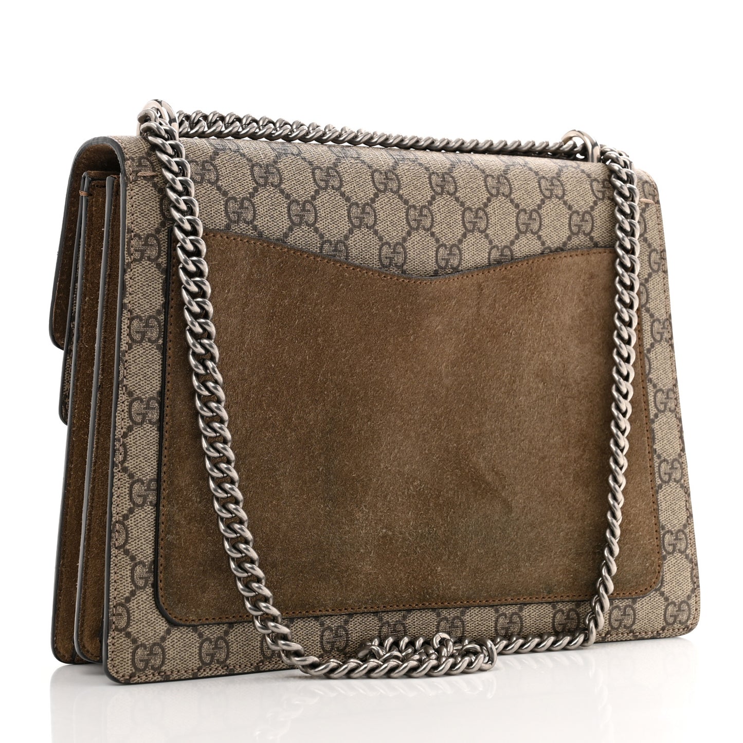 Gucci Dionysus Medium GG Supreme Coated Canvas Bag - Beige
