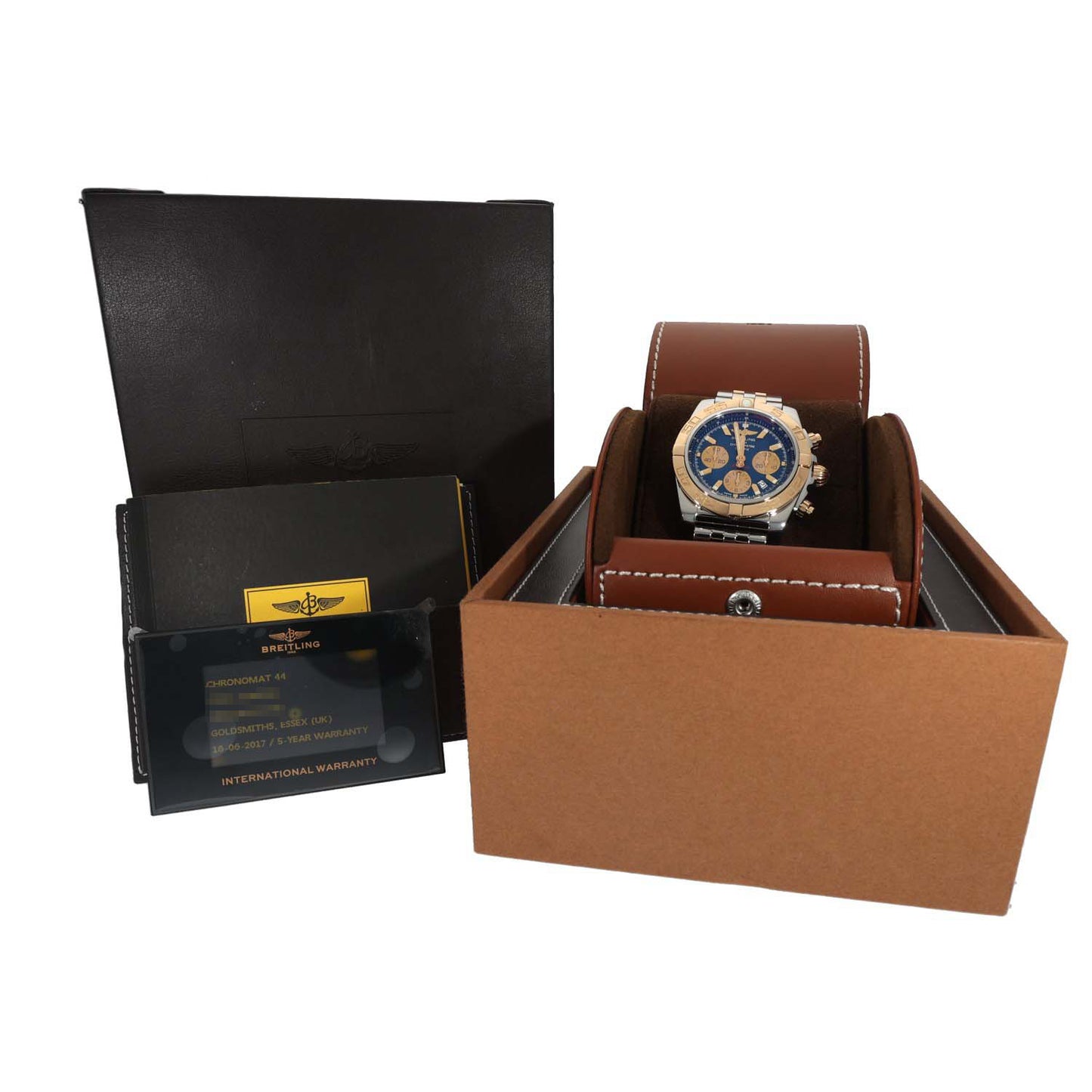 Breitling Chronomat CB0110 44mm Bi-Colour Watch