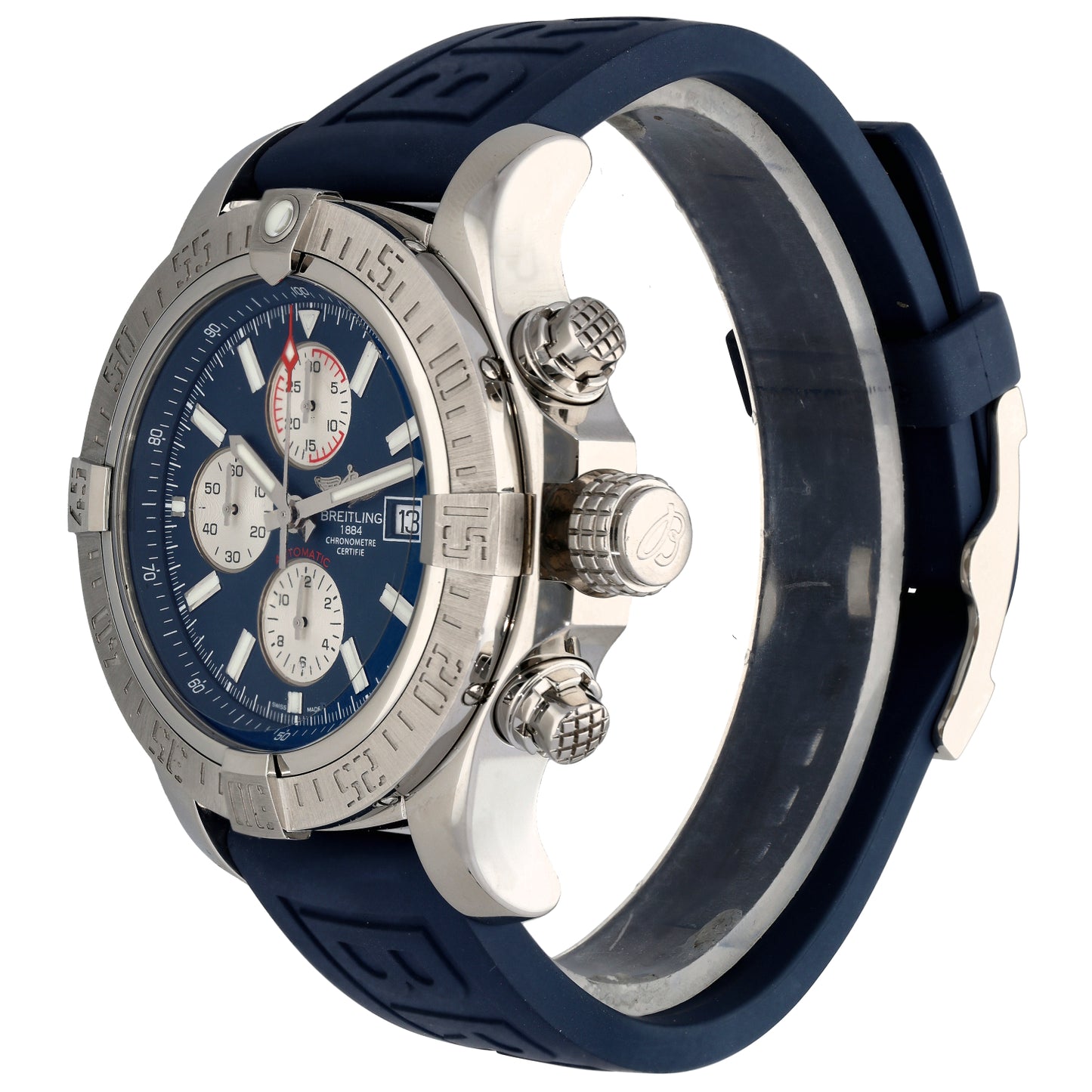 Breitling Super Avenger II A13371 48mm Stainless Steel Watch