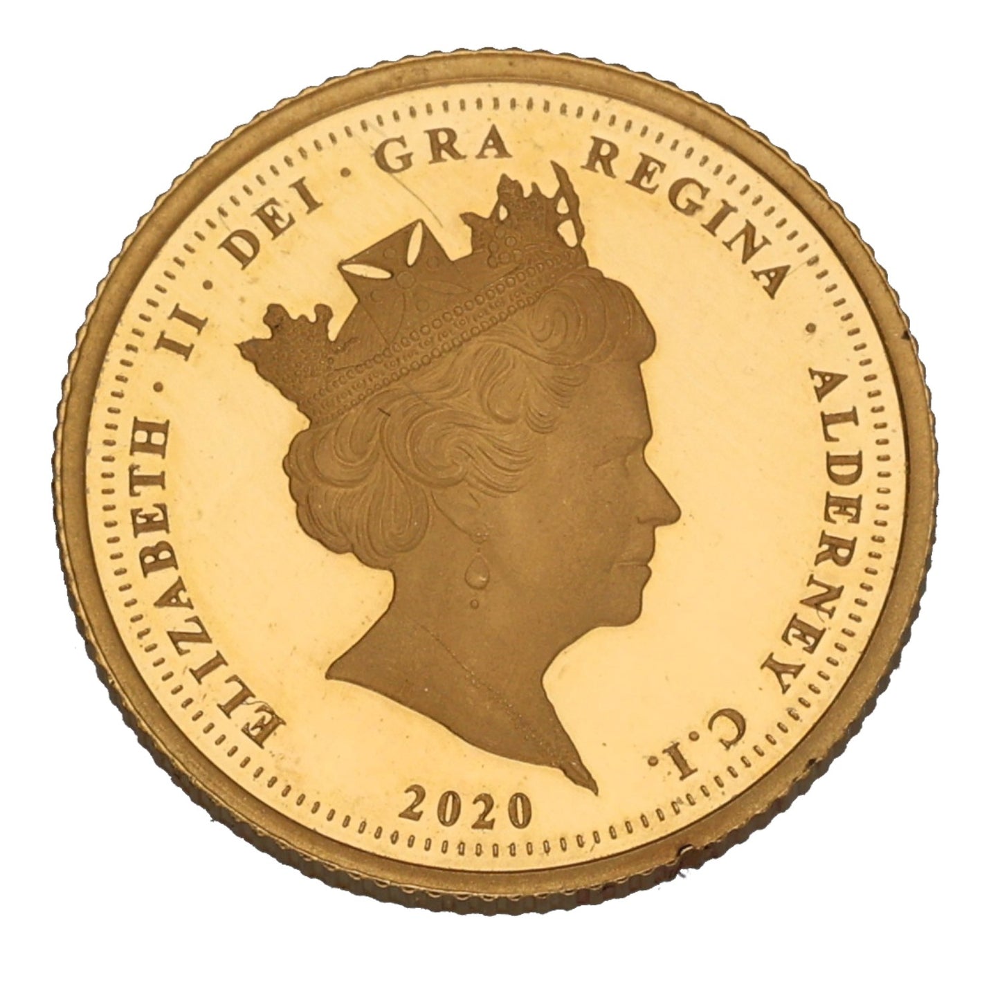 22ct Gold The Unknown Warrior 100th Anniversary Quarter Sovereign Coin 2020