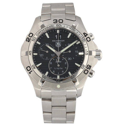 Tag Heuer Aquaracer CAF101E 43mm Stainless Steel Watch