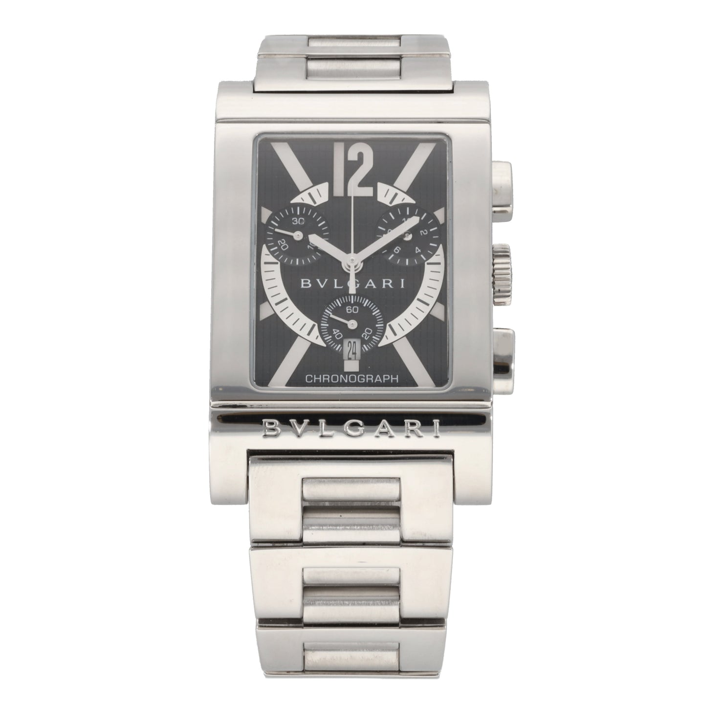 Stainless steel discount bvlgari watch