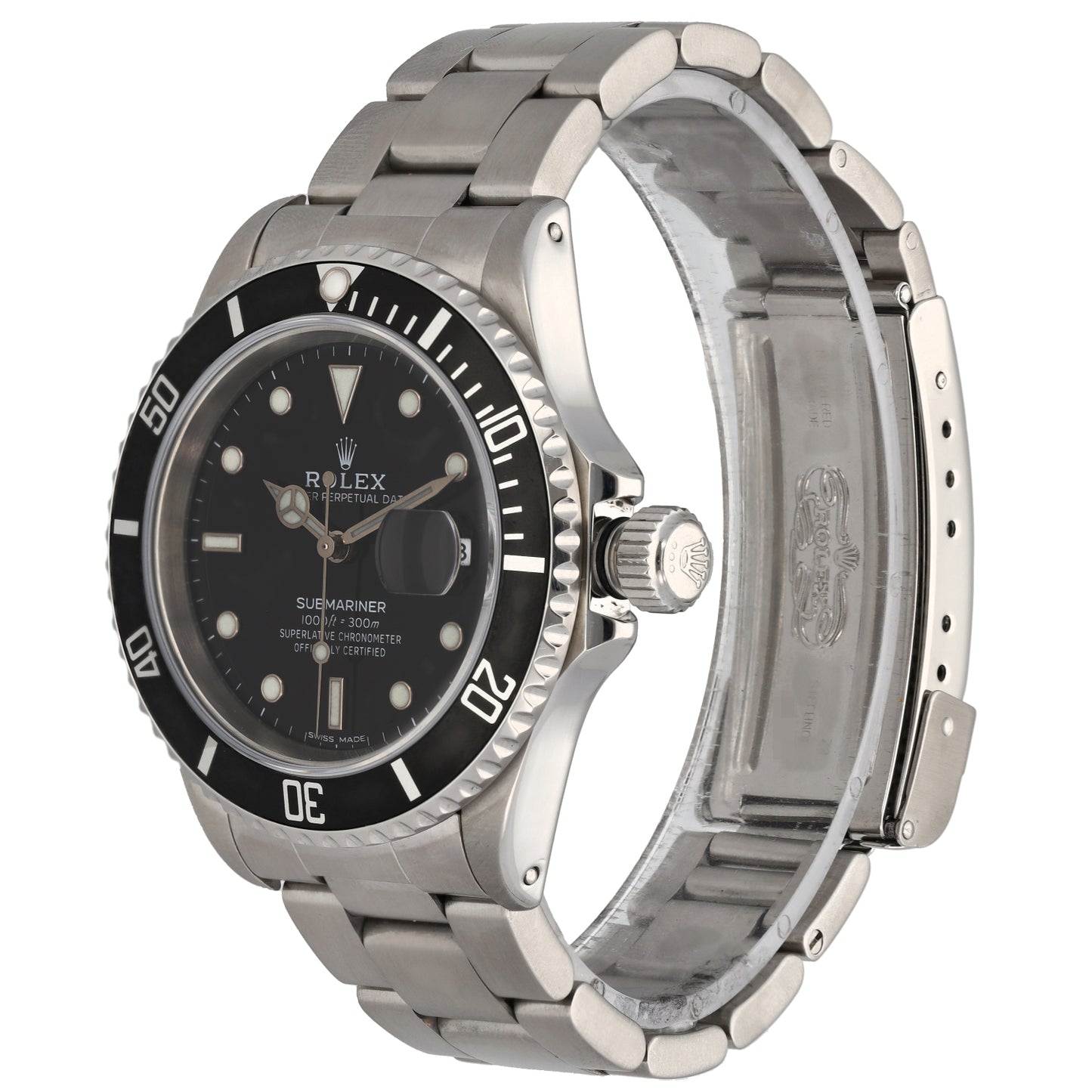 Rolex Submariner 16610 40mm Stainless Steel Watch