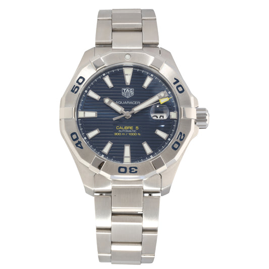 Tag Heuer Aquaracer WAY2012-0 43mm Stainless Steel Watch