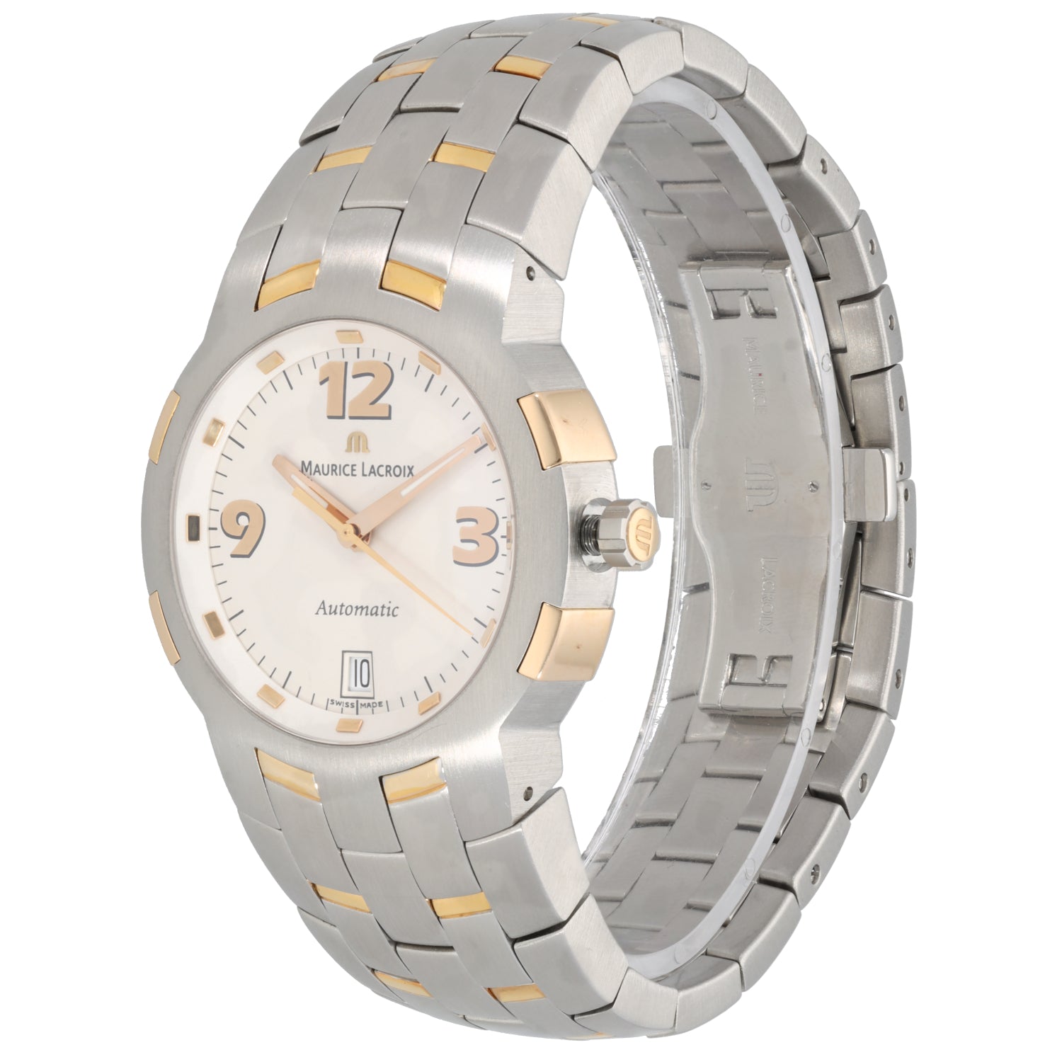 Maurice Lacroix Milestone MS6017 38mm Bi Colour Watch