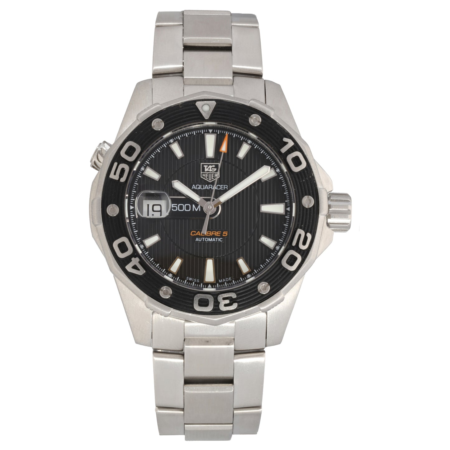 Tag Heuer Aquaracer WAJ2110 43mm Stainless Steel Watch