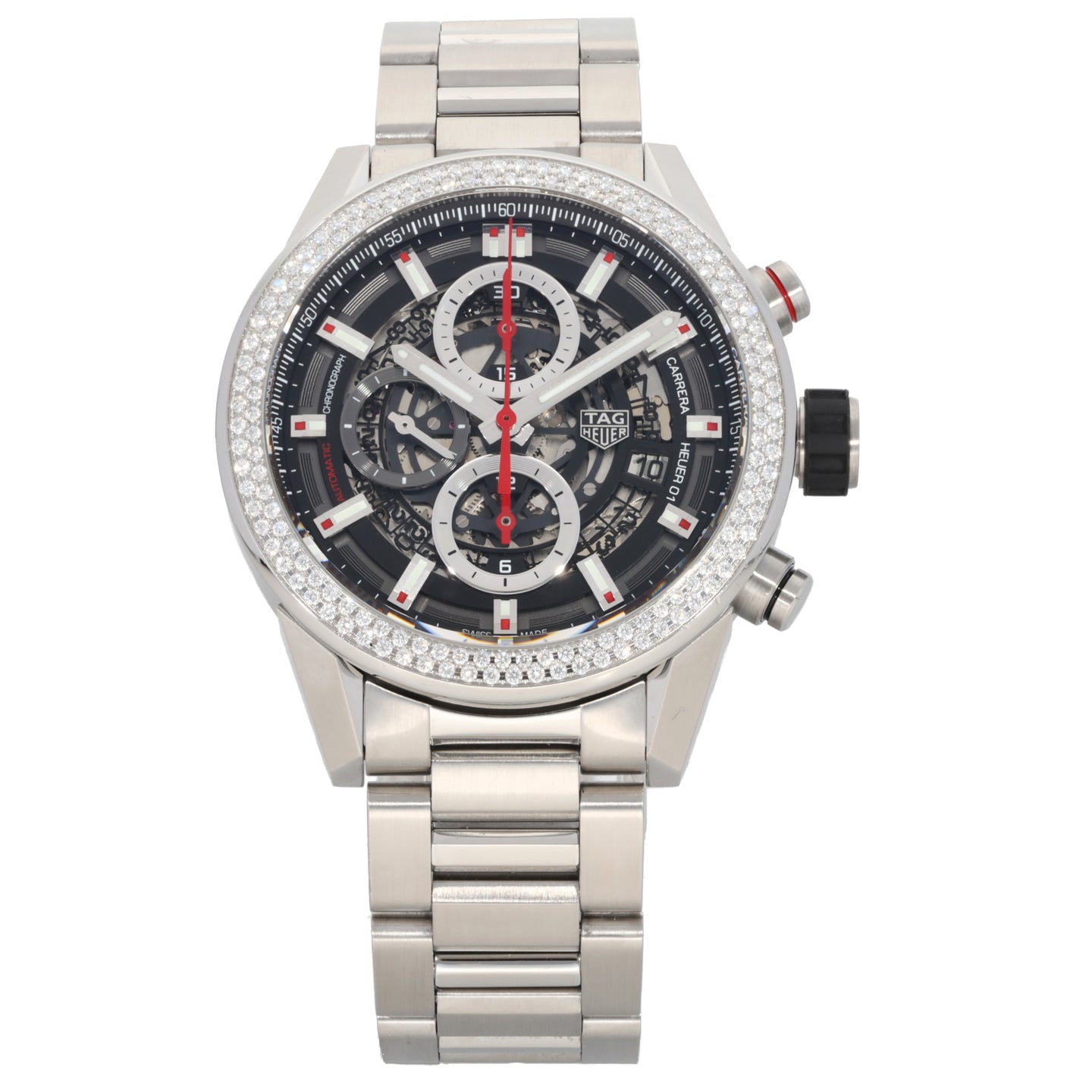 Tag Heuer Carrera CAR201P 43mm Stainless Steel Watch H T