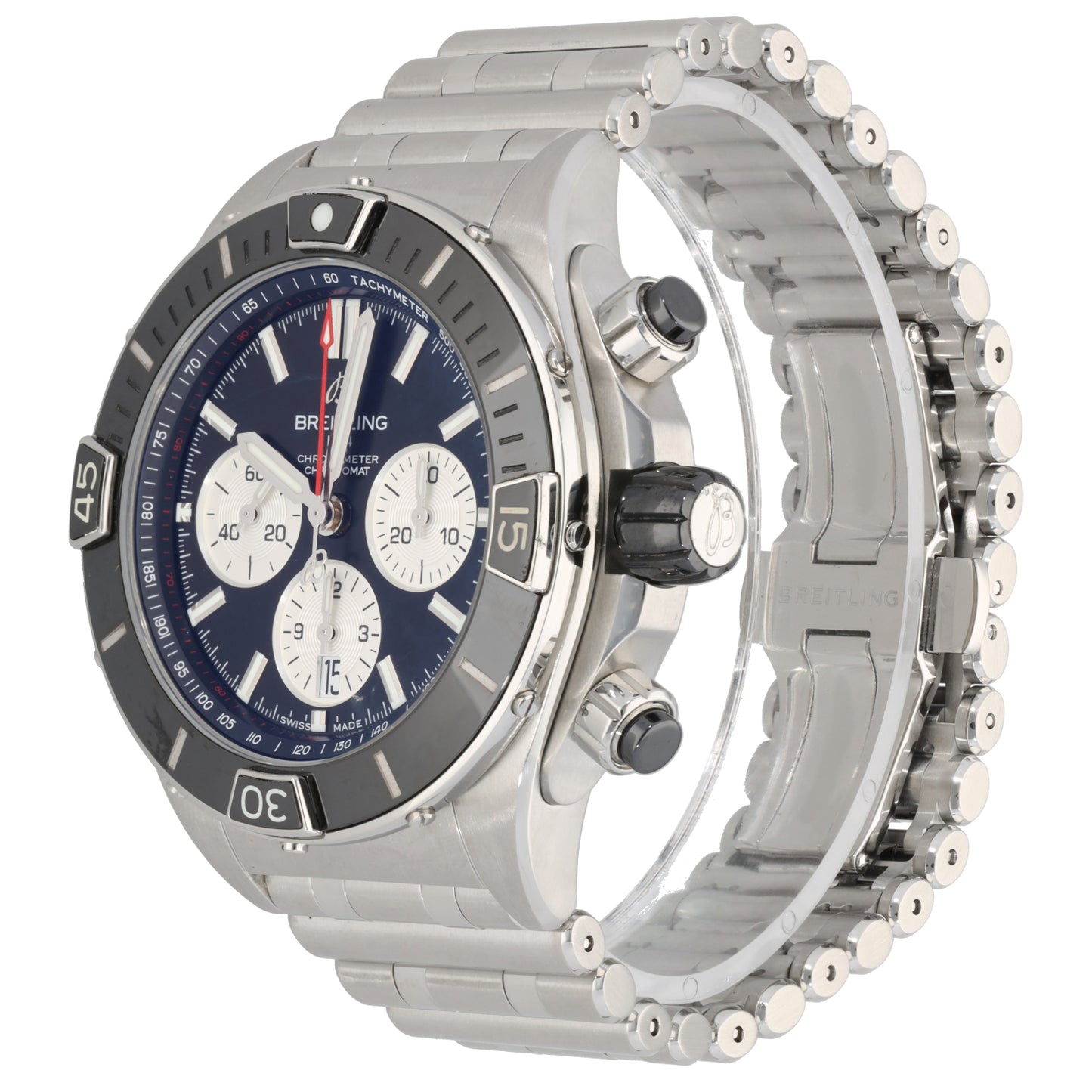 Breitling Super Chronomat AB0136 44mm Stainless Steel Watch