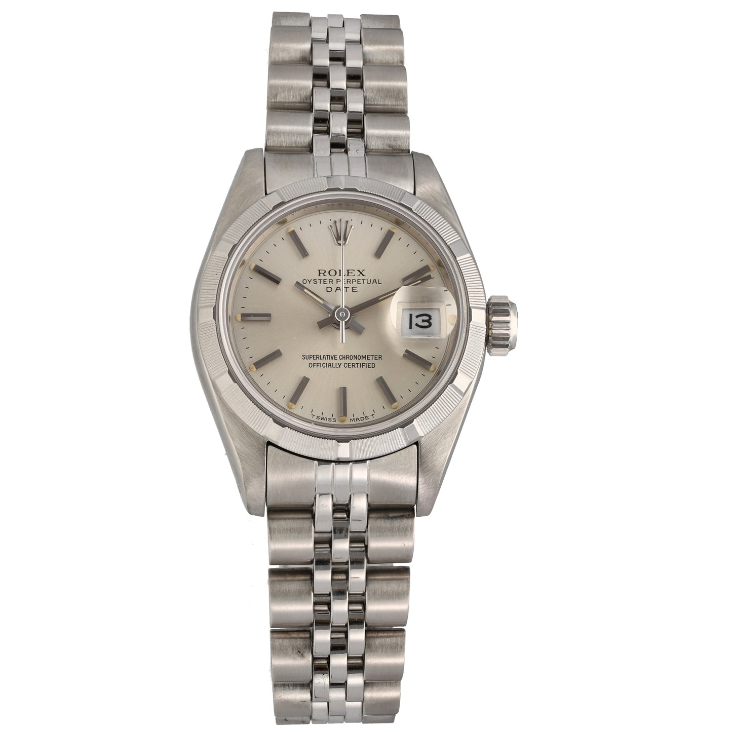 Rolex Date 69190 26mm Stainless Steel Watch