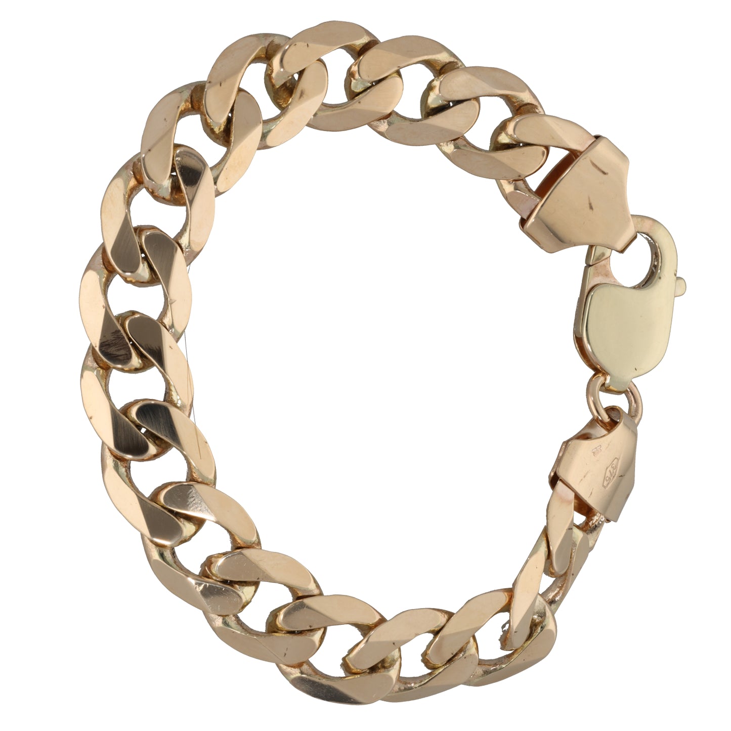 9ct Gold Curb Bracelet