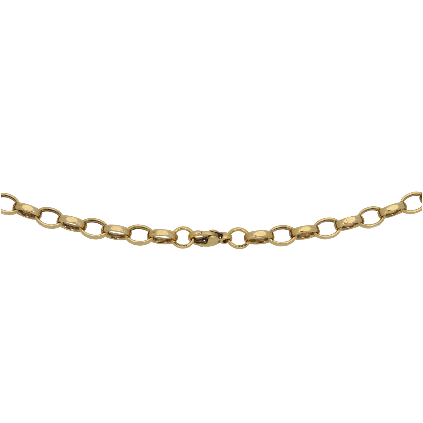 9ct Gold Belcher Chain 20"