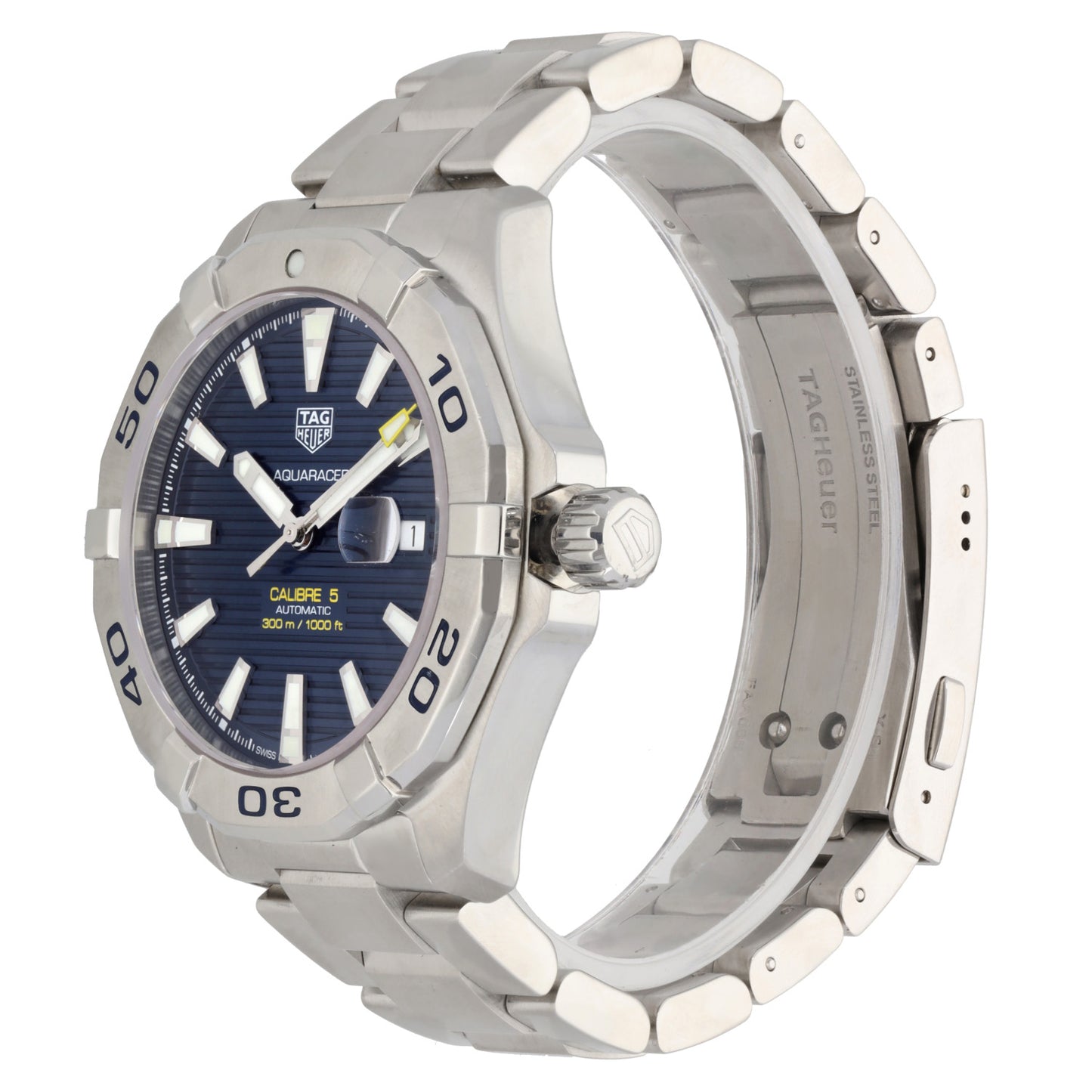 Tag Heuer Aquaracer WAY2012-0 43mm Stainless Steel Watch