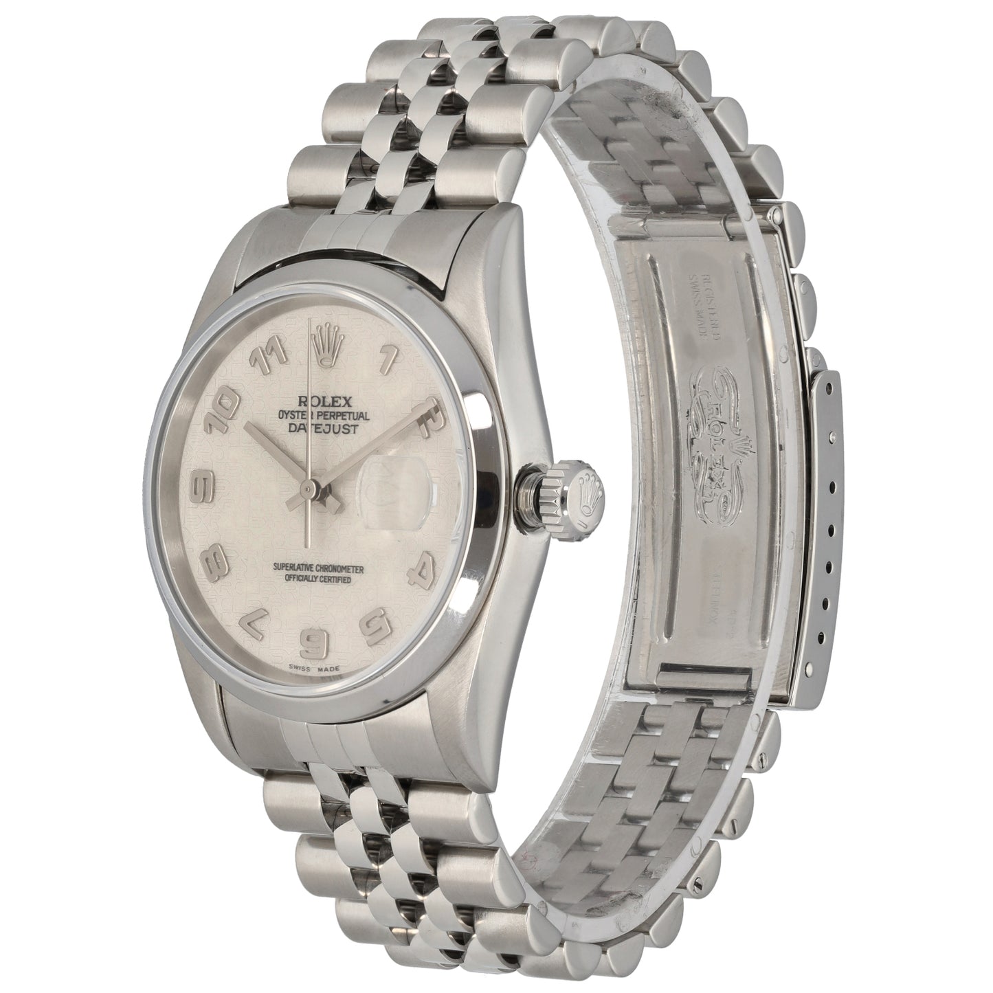 Rolex Datejust 16200 36mm Stainless Steel Watch