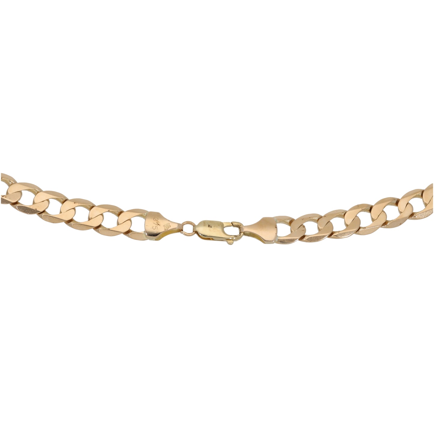 9ct Gold Curb Chain 20"