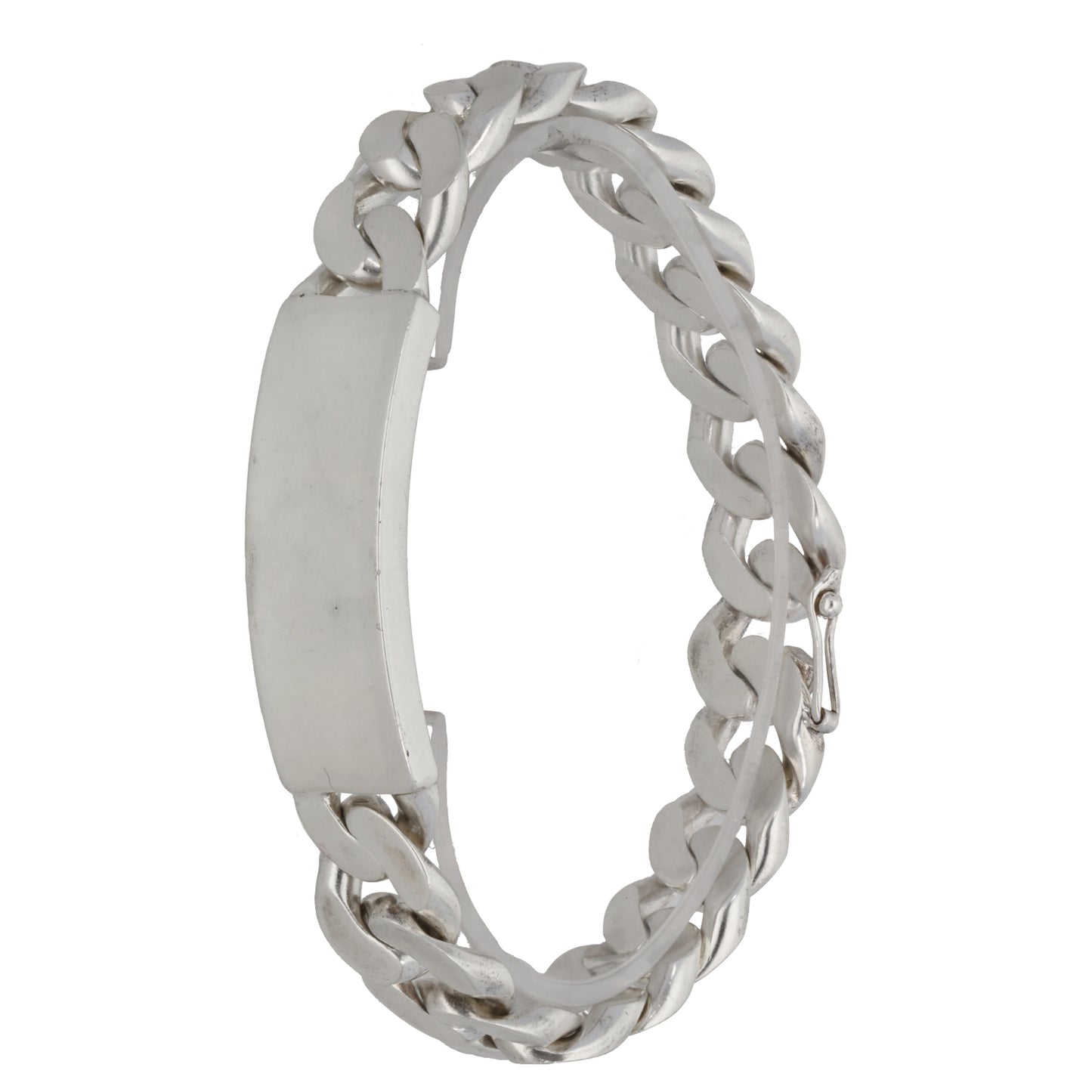 Silver Sterling ID Bracelet