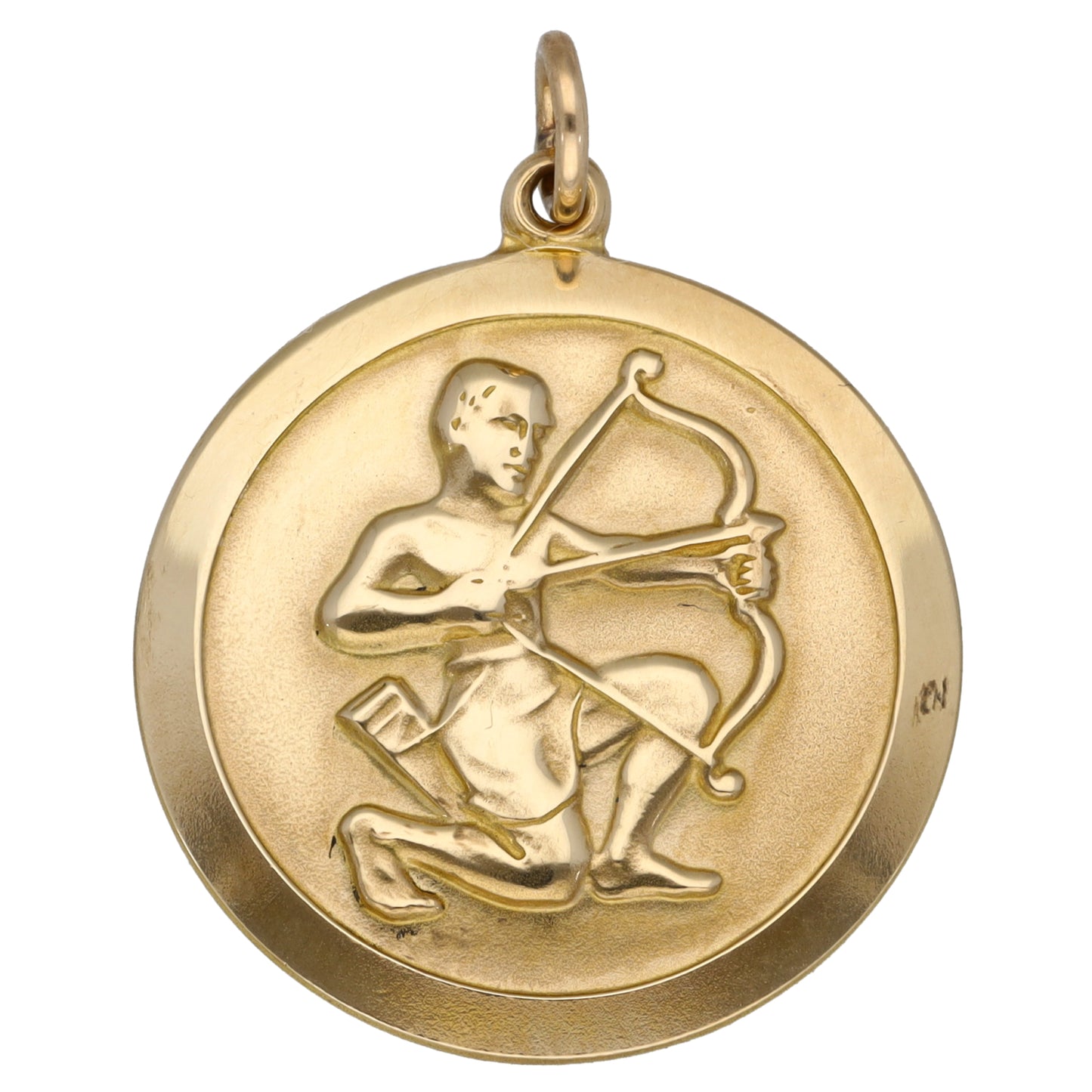 9ct Gold Sagittarius Pendant