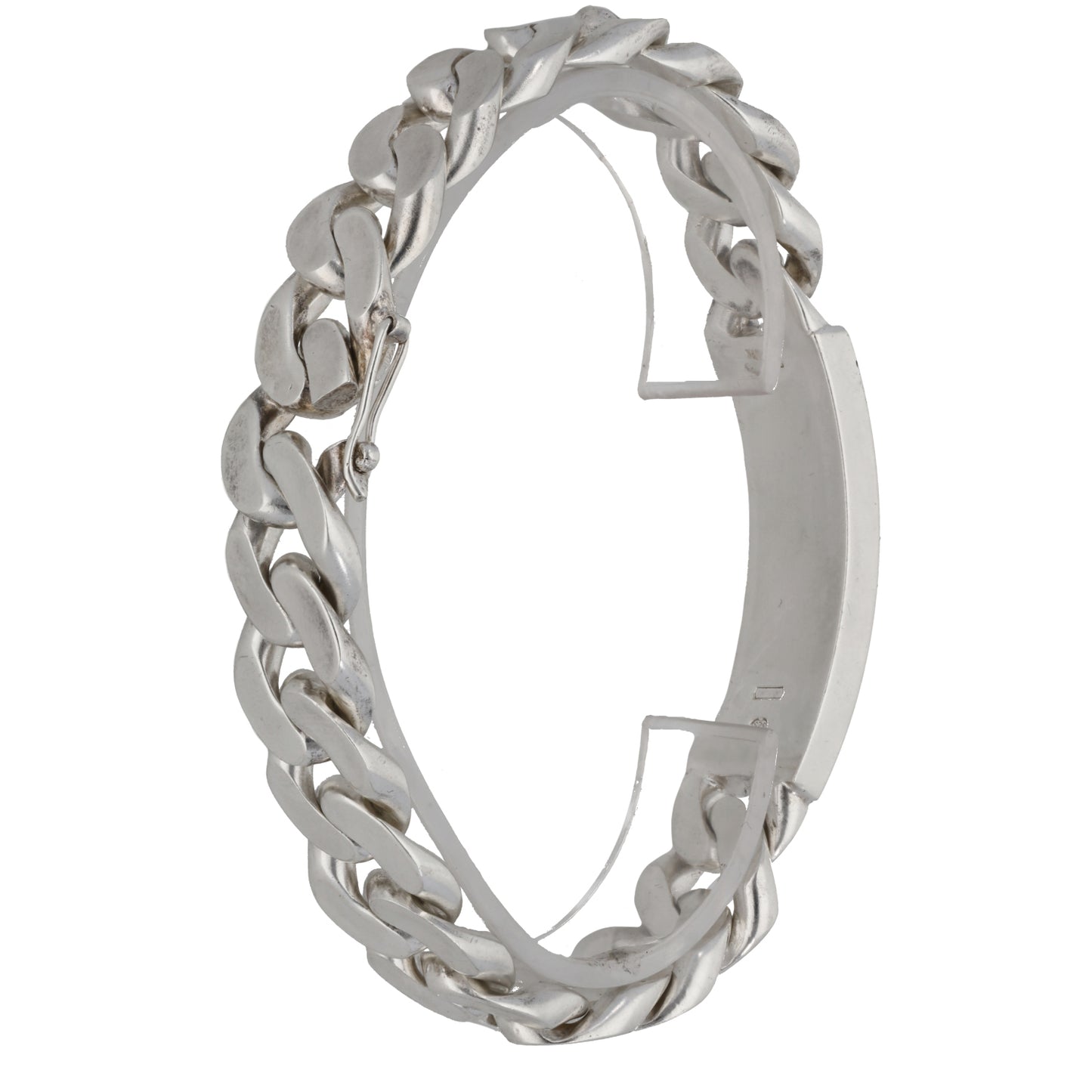 Silver Sterling ID Bracelet