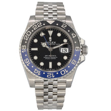 Load image into Gallery viewer, Rolex GMT Master II 126710 BLNR 40mm Stainless Steel Watch
