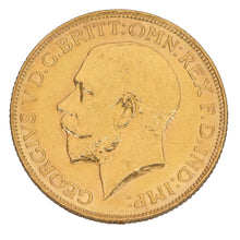 Load image into Gallery viewer, 22ct Gold King George V Full Sovereign Coin 1925
