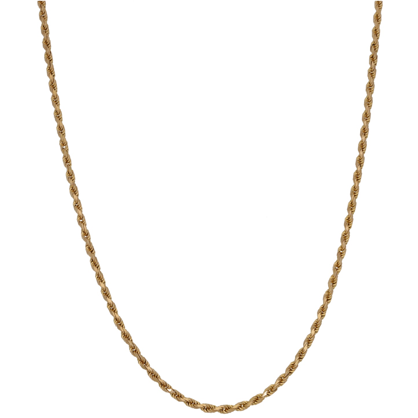 9ct Gold Rope Chain 18"