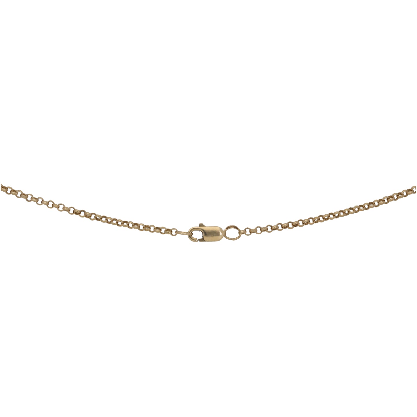 9ct Gold Belcher Chain 17"