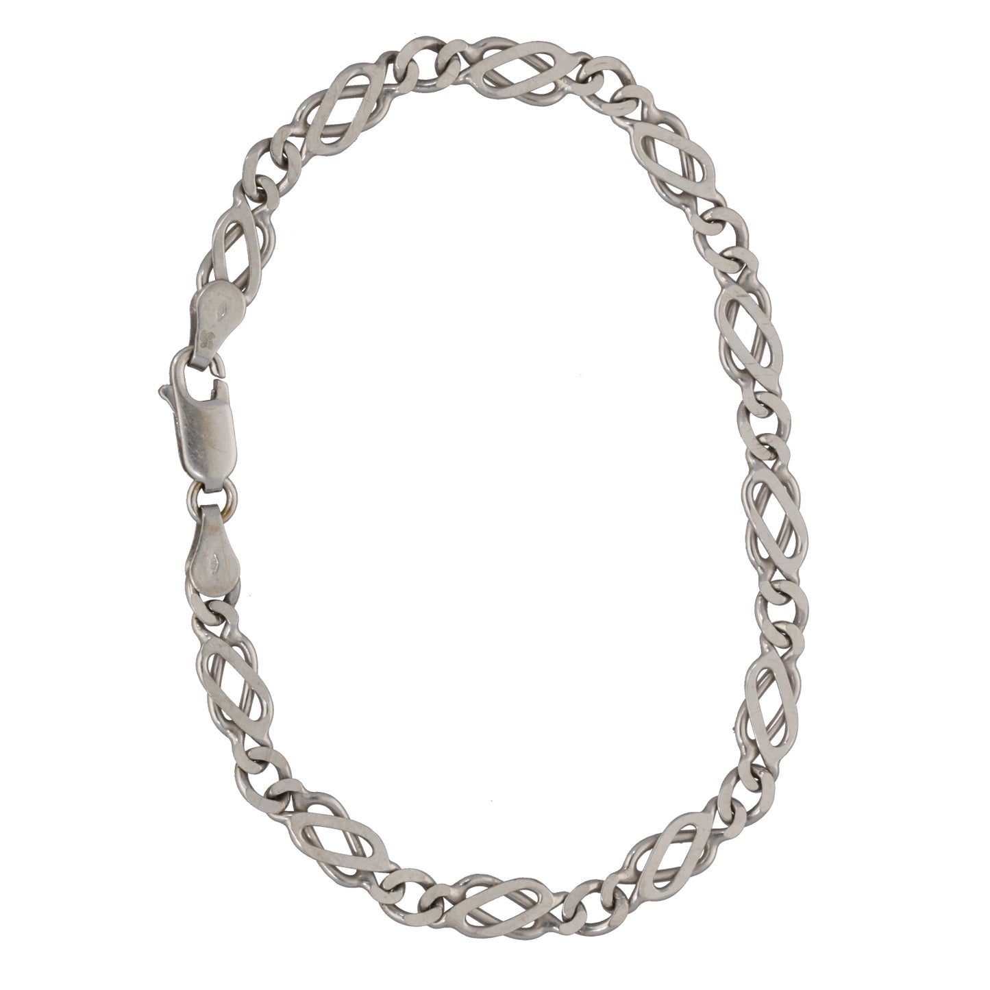 9ct White Gold Alternative Bracelet