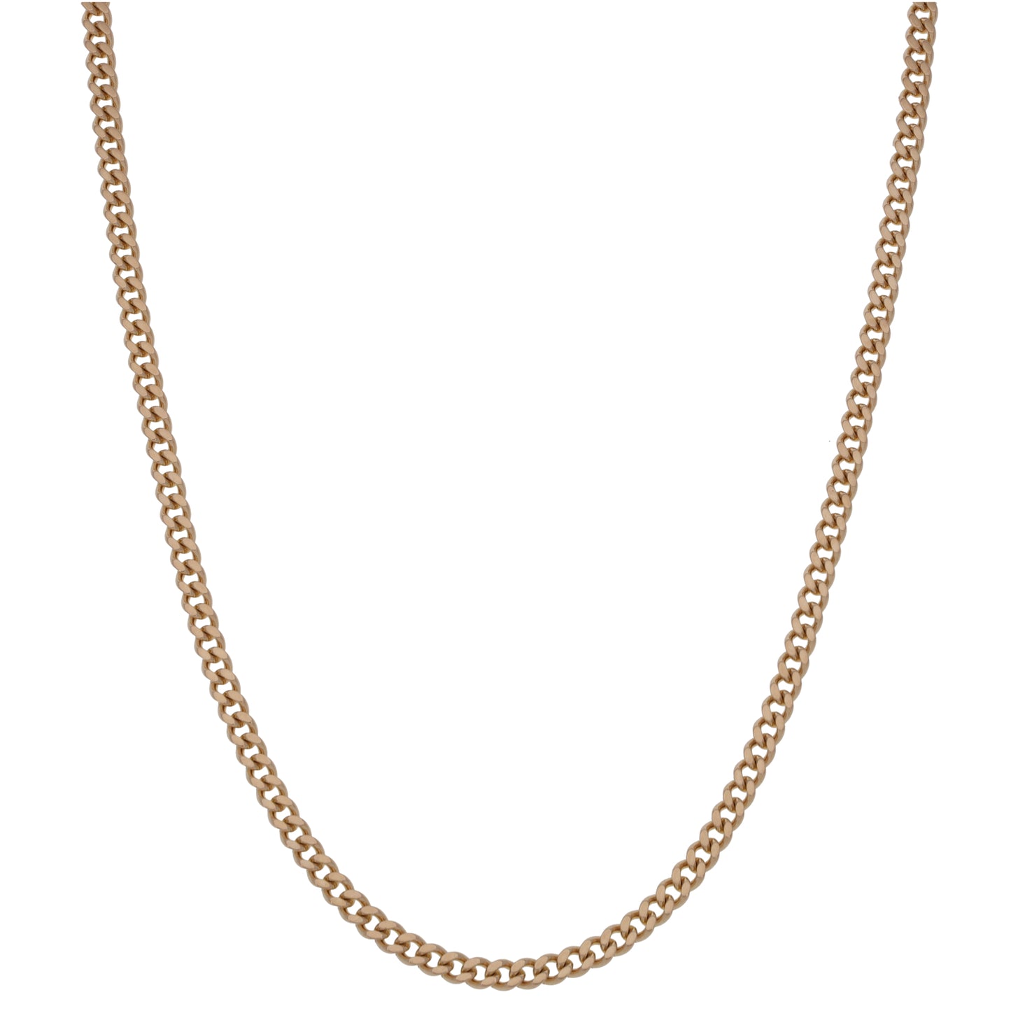 9ct Gold Curb Chain 20"