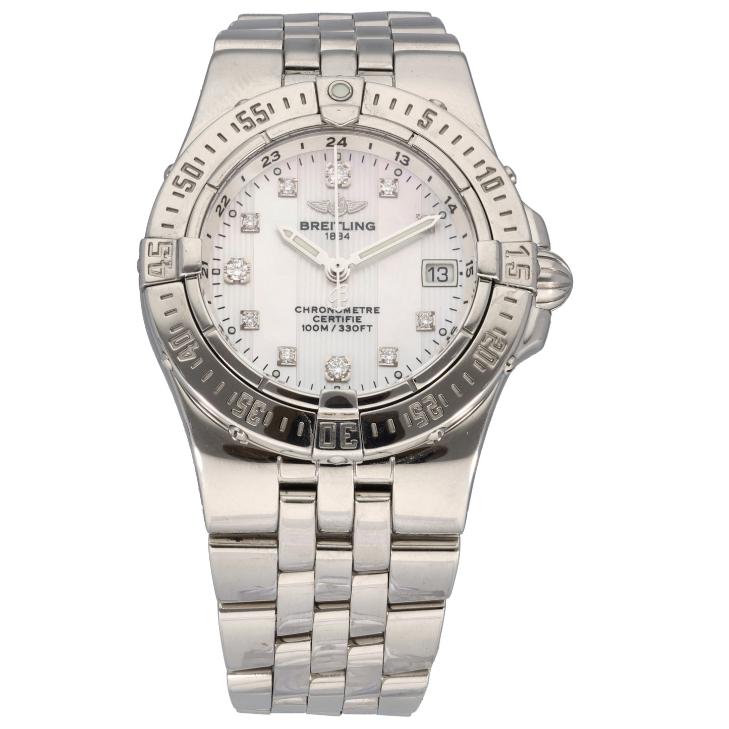 Breitling Starliner A71340 30mm Stainless Steel Watch