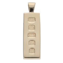 Load image into Gallery viewer, 9ct Gold Ingot Pendant
