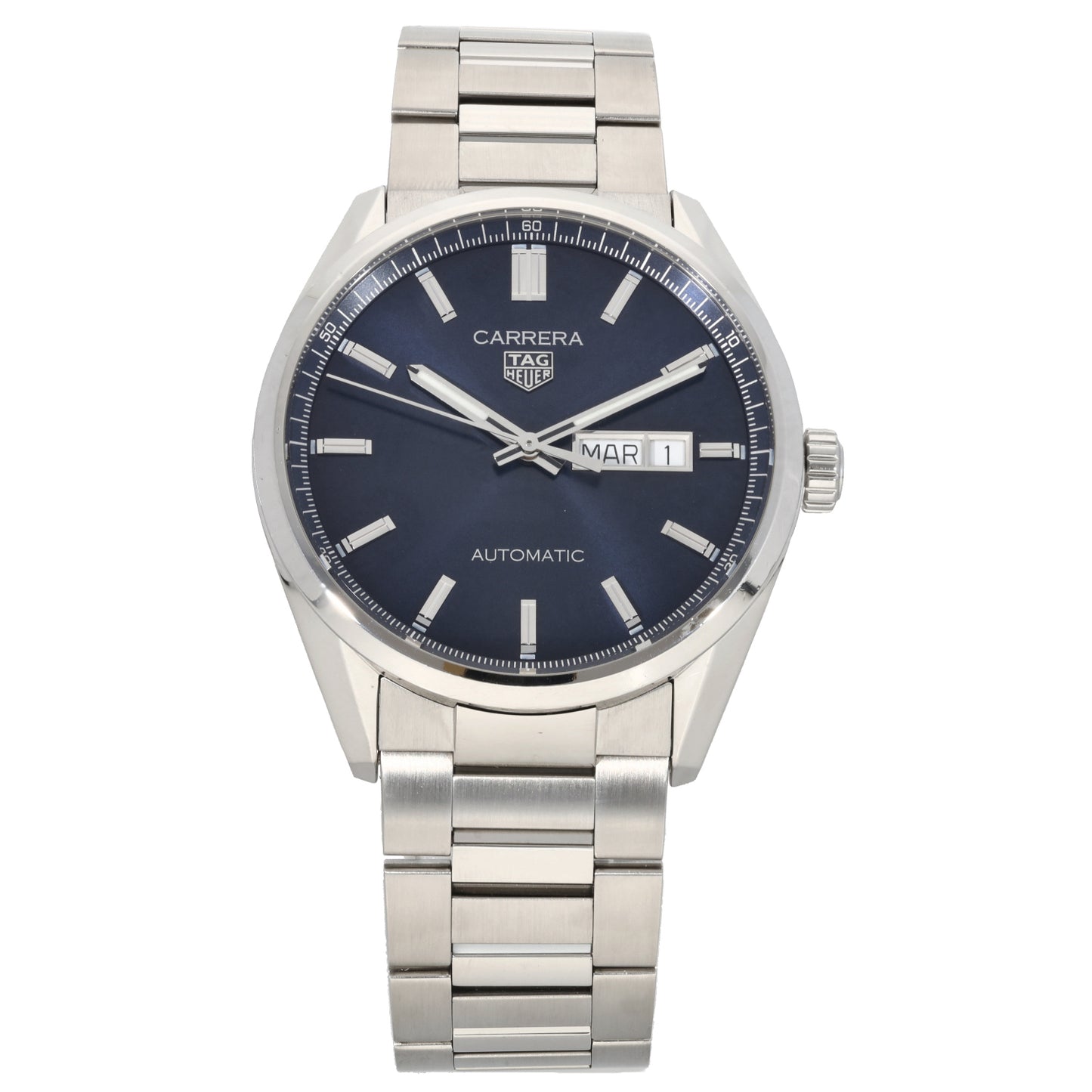 Tag Heuer Carrera WBN2012 41mm Stainless Steel Watch