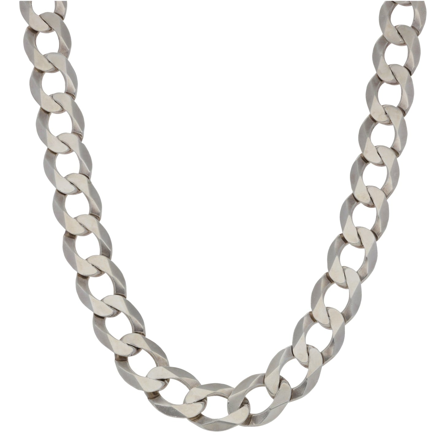 Sterling Silver Curb Chain 22"