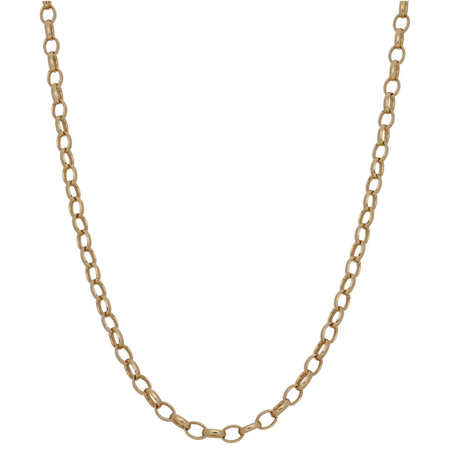 9ct Gold Belcher Chain 16"