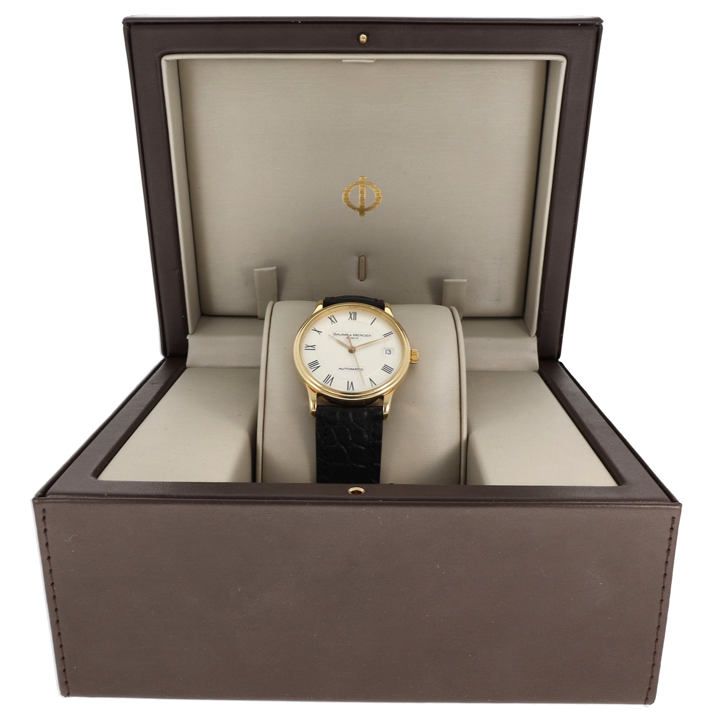 Baume Et Mercier Classic 65636 33mm Gold Watch