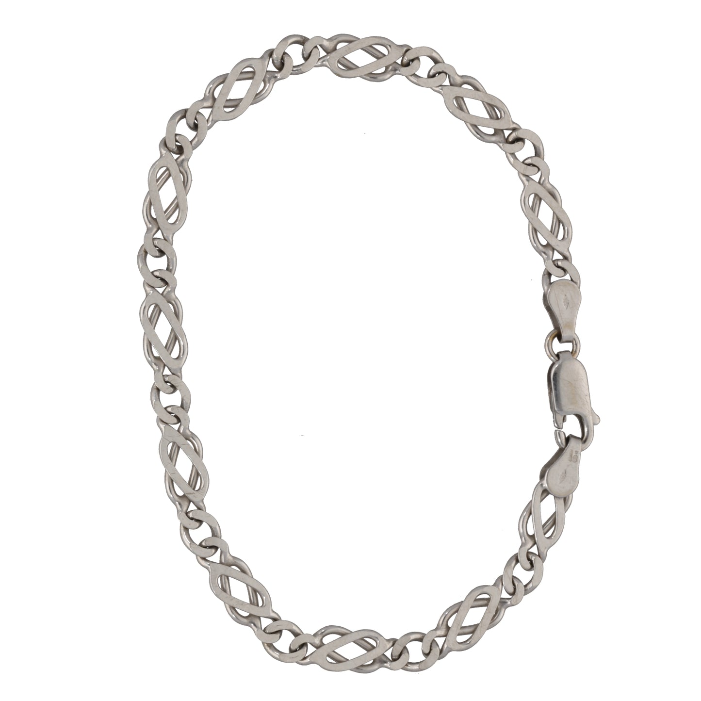 9ct White Gold Alternative Bracelet