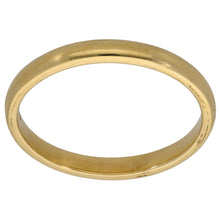 Load image into Gallery viewer, 18ct Gold Plain Wedding Ring Size U

