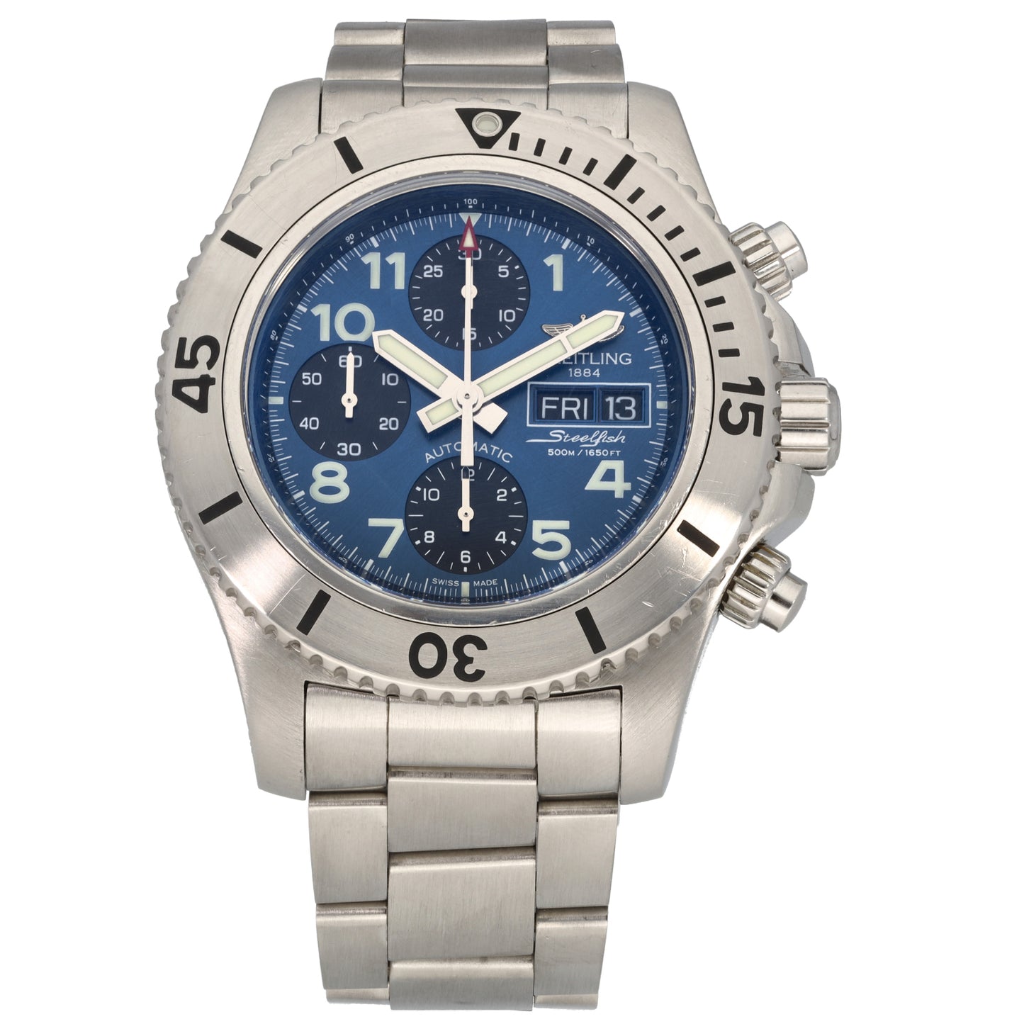 Breitling Superocean Steelfish A13341 44mm Stainless Steel Watch